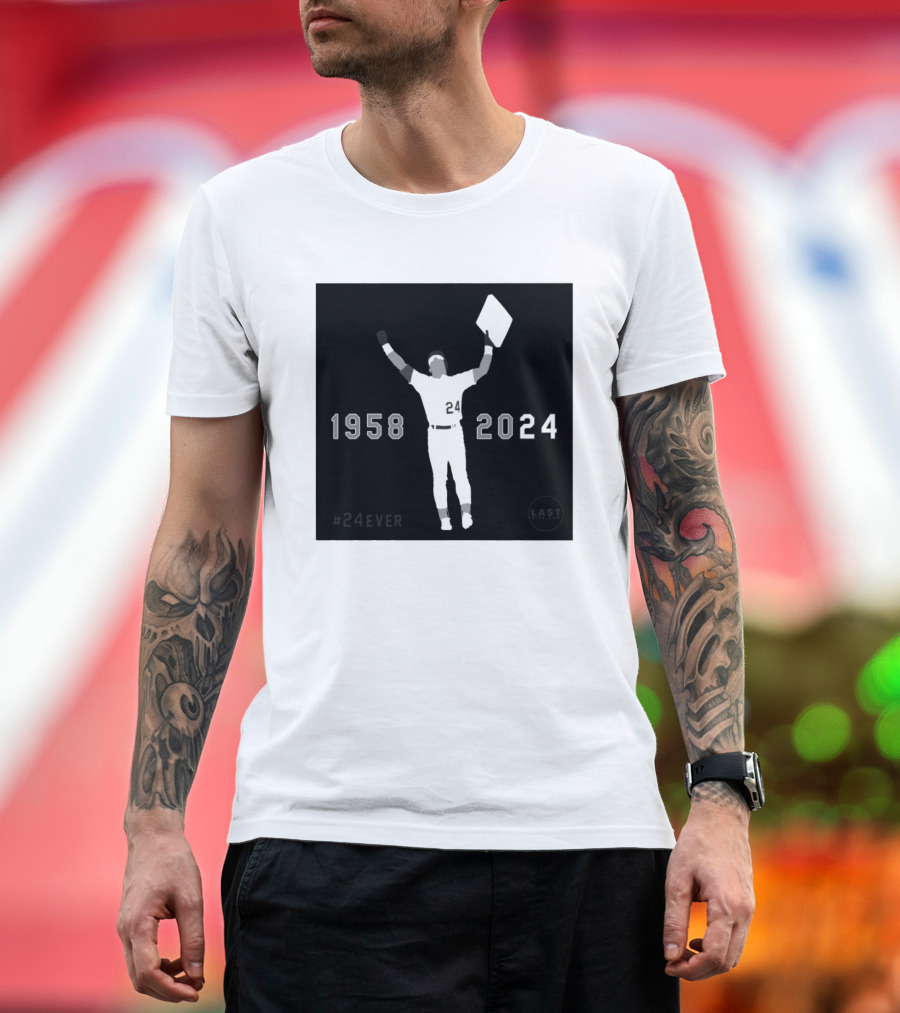 24Ever Last Dive Bar RIP The Final Year in Oakland Rickey Henderson 1958-2024 T-Shirt