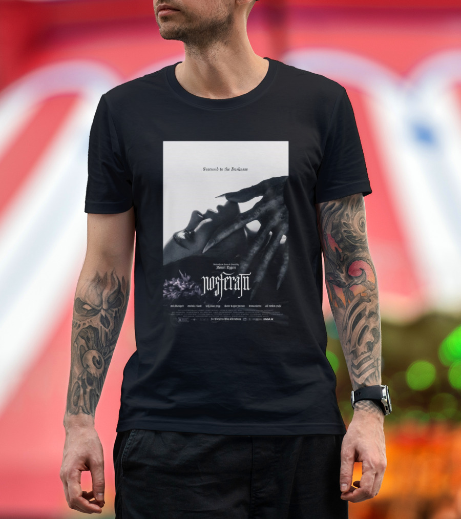 Nosferatu Succumb to the Darkness Robert Eggers Film T-Shirt
