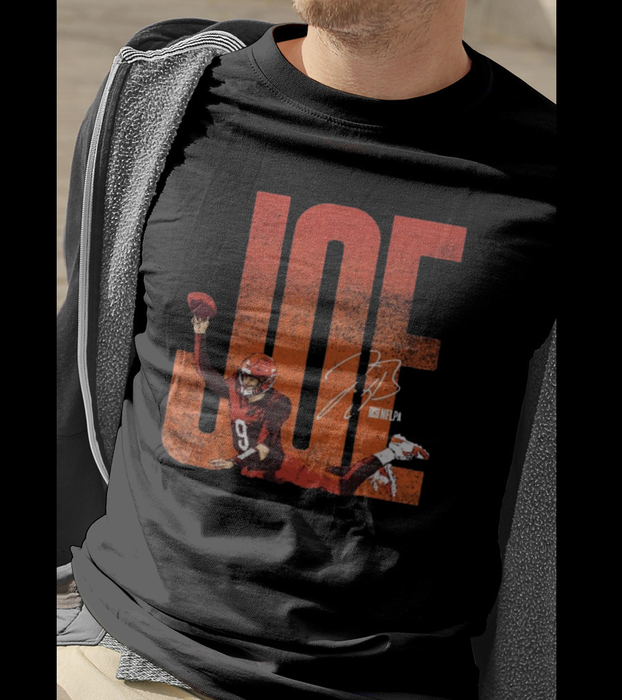 Joe Burrow NFLPA Cincinnati Bengals Signature Pass Vintage T-Shirt