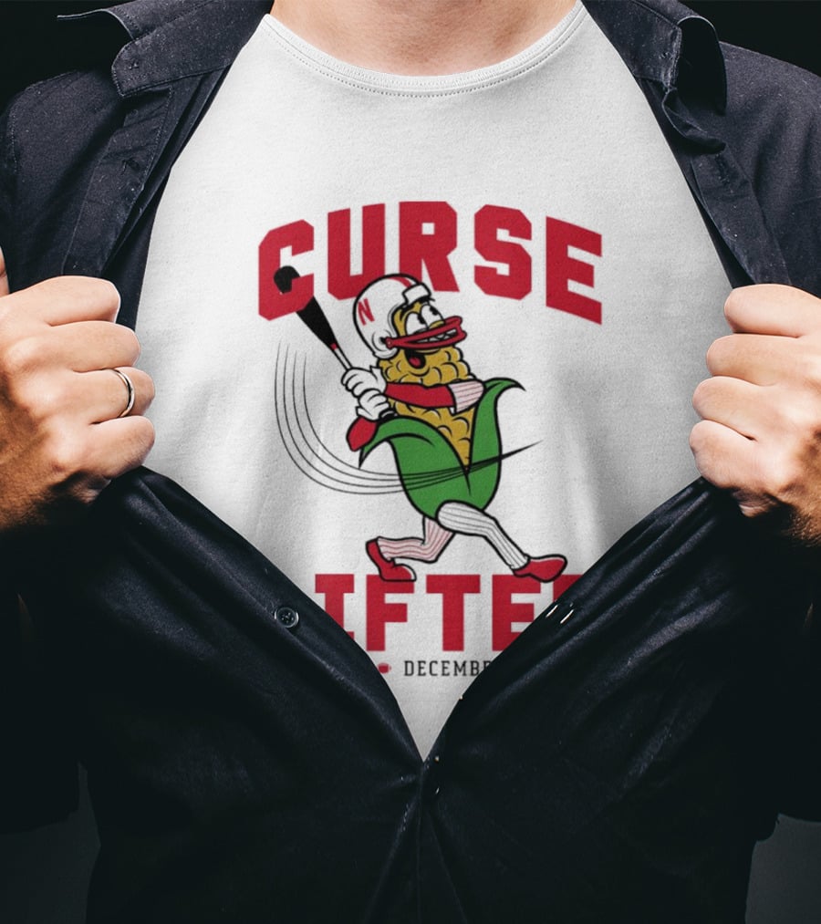 Curse Lifted Nebraska Cornhuskers Bronx NY December 28 T-Shirt
