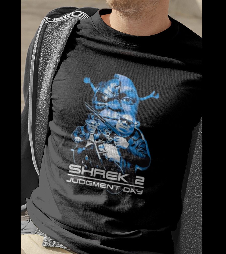Shrek 2 Judgment Day Terminator Mashup T-Shirt