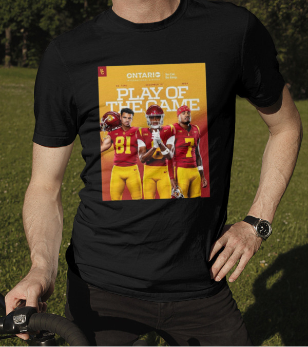 USC Trojans Vs Texas A&M Aggies Play Of The Game December 27 2024 Ontario International Airport So Cal. So Easy T-Shirt