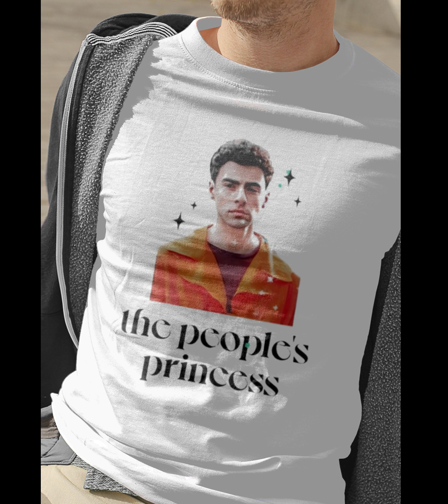Luigi Mangione The People's Princess Sparkling Portrait T-Shirt