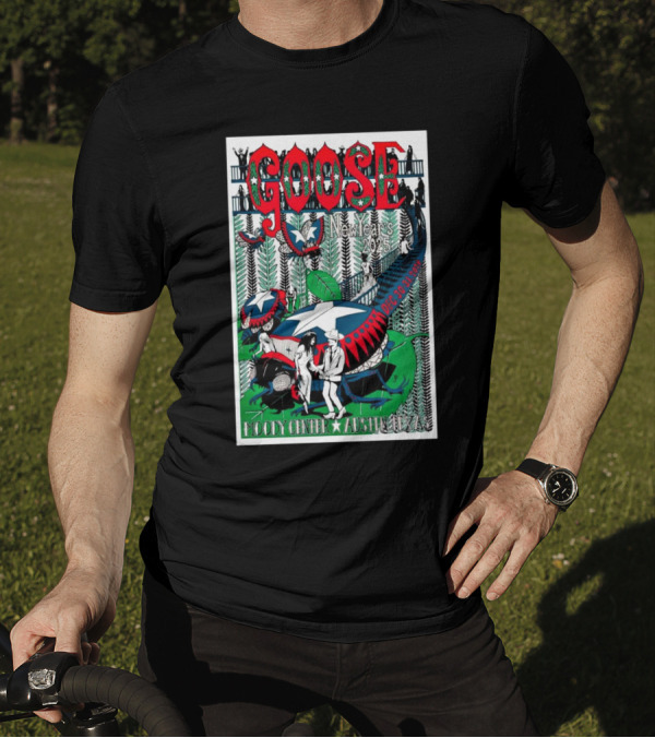 Goose New Year’s 2025 NYE Shows Austin TX Dec 30-31 Moody Center T-Shirt