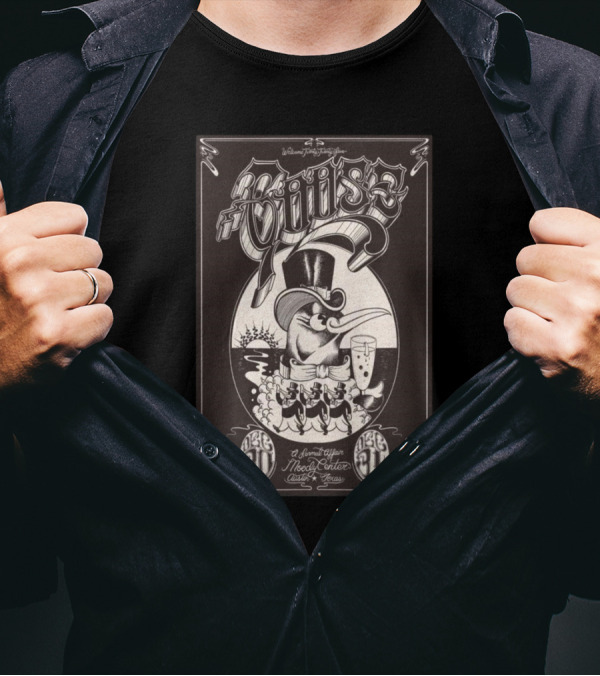 Goose NYE 2024 Moody Center Dec 30-31 Austin Texas Extravaganza T-Shirt