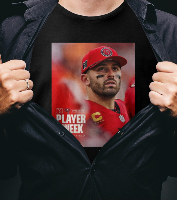 Baker Mayfield Tampa Bay Buccaneers NFC Offensive Player Of The Week T-Shirt
