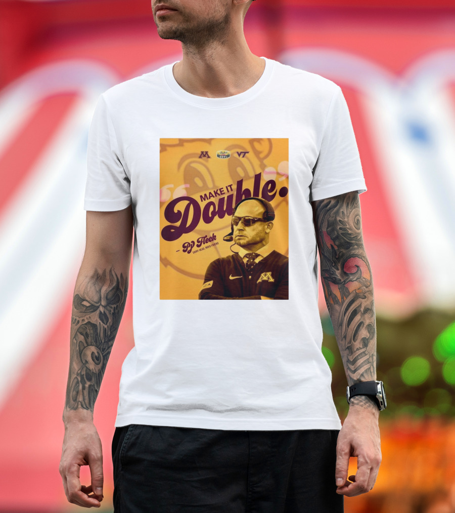 Make It Double Pp Fleck Shiny Head Mayo Friend Duke’s Mayo Bowl T-Shirt