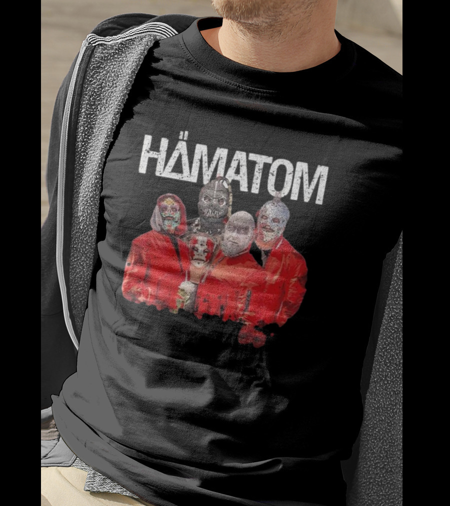 Hämatom Dämonentanz 5 Himmelsrichtungen Masked Band Members T-Shirt