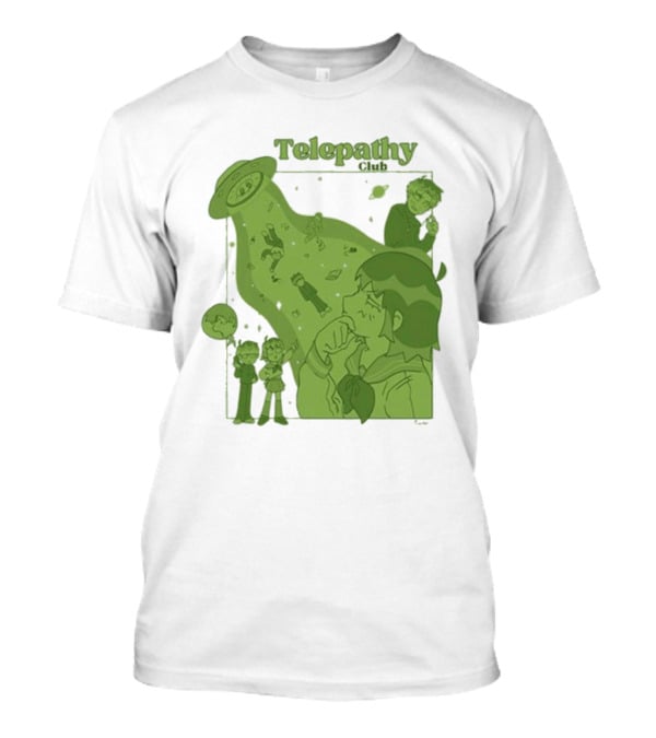 Mob Psycho 100 Telepathy Club UFO Encounter Scene T-Shirt