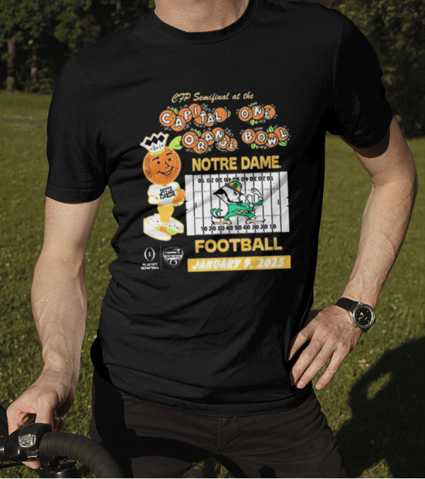 CFP Semifinal At The Capital One Orange Bowl Notre Dame Football January 9, 2025 T-Shirt