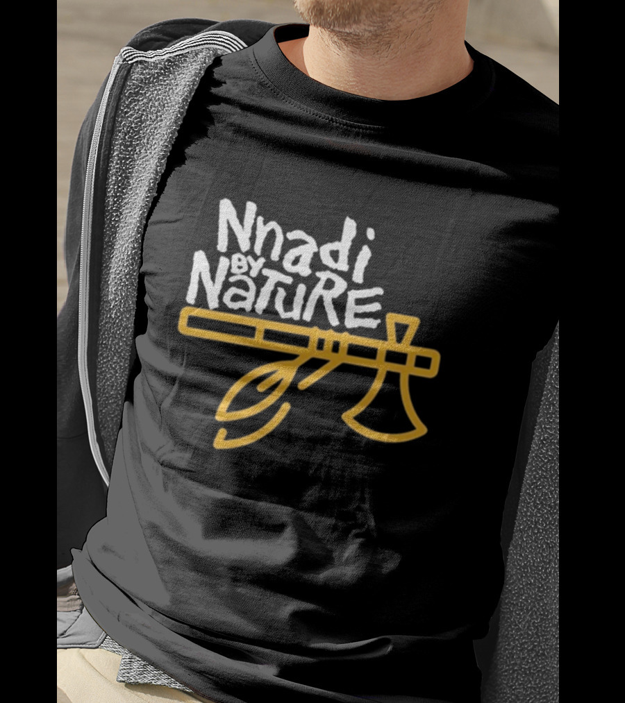 Nnadi By Nature Axe Logo Featuring Derrick Nnadi T-Shirt