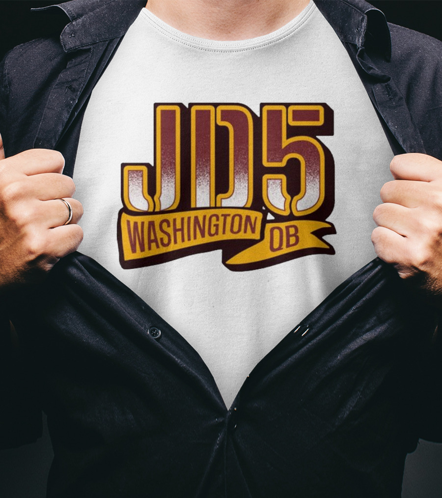 JD5 Washington QB Pardon My Take Jayden Daniels T-Shirt