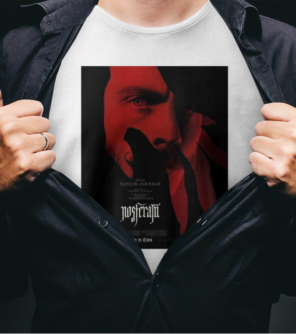 Nosferatu Aaron Taylor-Johnson Una Pelicula De Robert Eggers Solo En Cines T-Shirt
