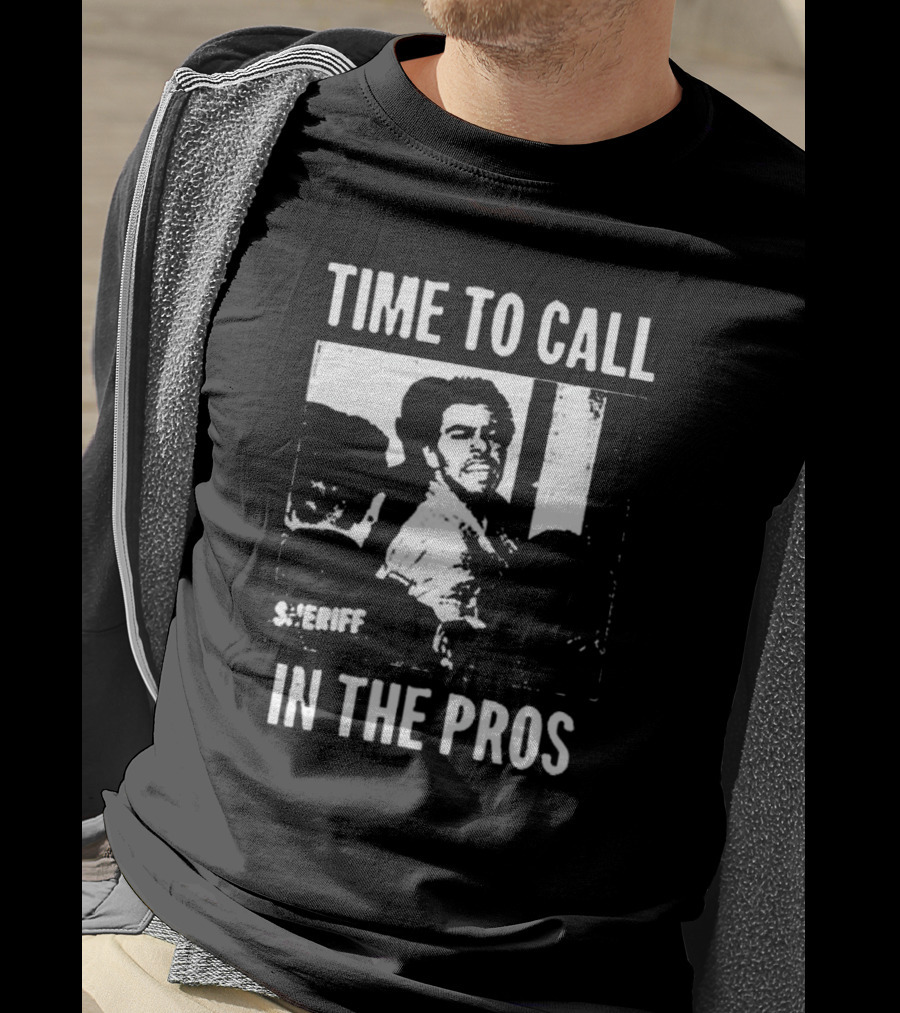 Time To Call In The Pros Sheriff Luigi Mangione T-Shirt