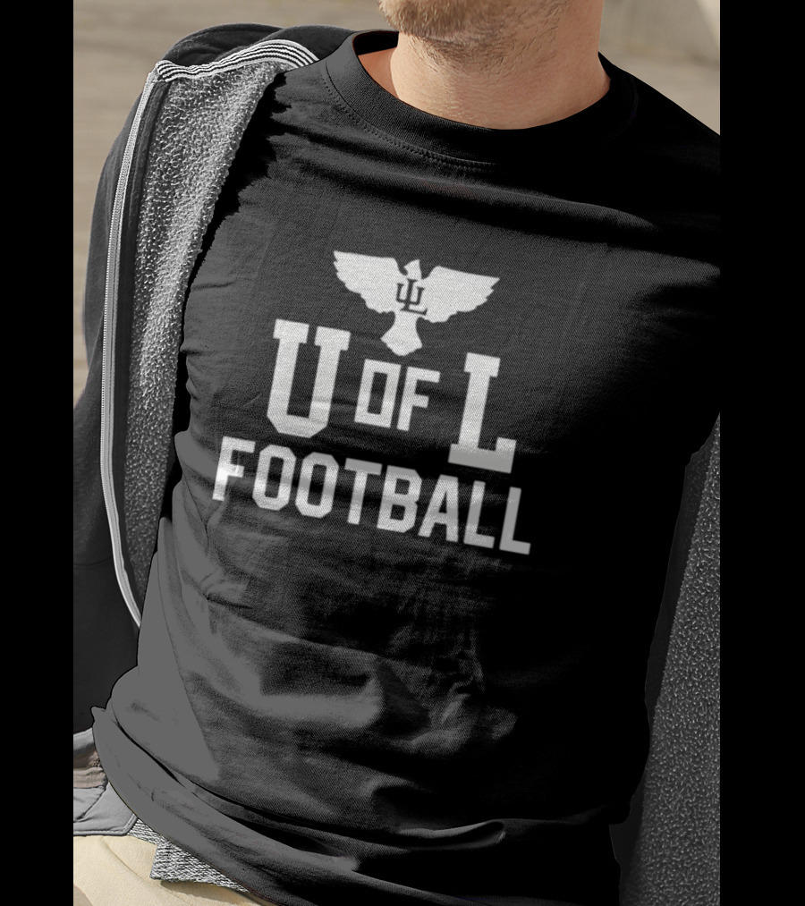 U Of L Football Donovan Mitchell With Eagle T-Shirt