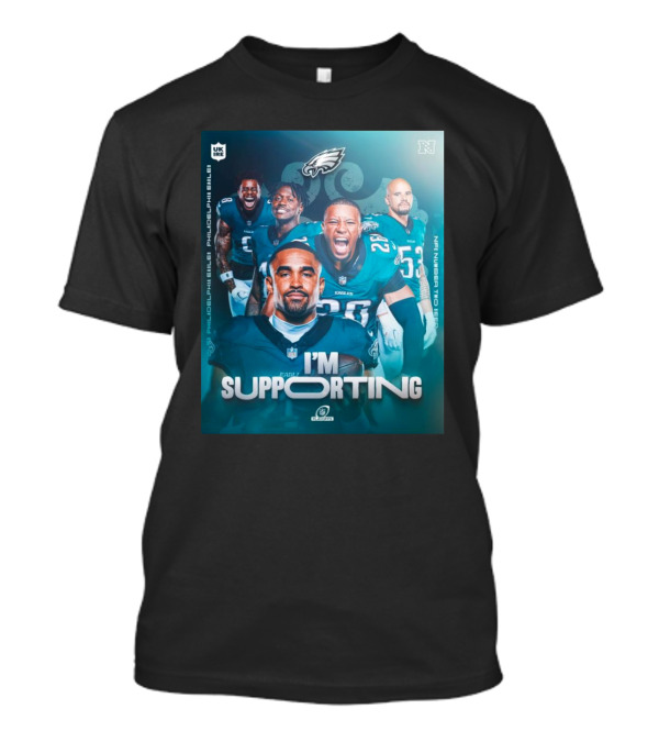 Philadelphia Eagles NFC Number Two Seed NFL Playoffs 2024 I'm Supporting T-Shirt