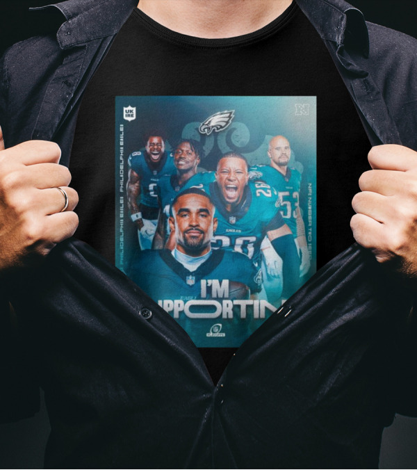Philadelphia Eagles NFC Number Two Seed NFL Playoffs 2024 I'm Supporting T-Shirt