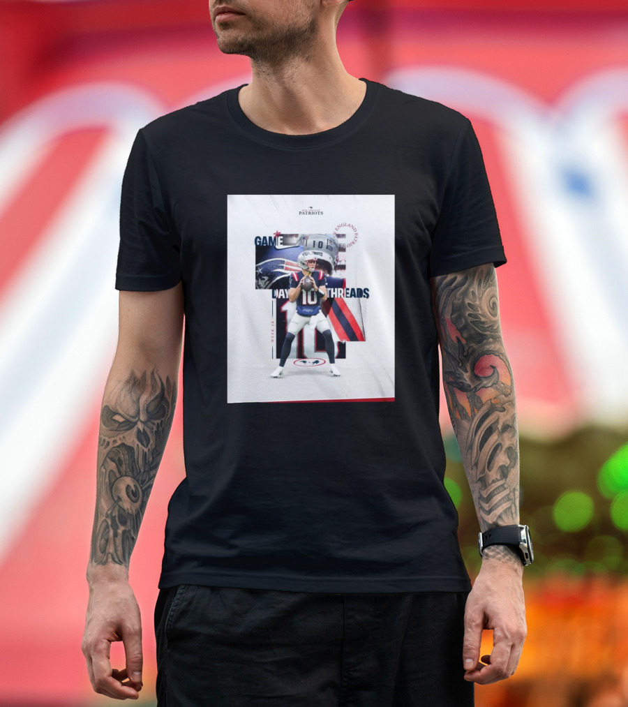 Game Day Threads New England Patriots Vs Buffalo Bills Week 18 T-Shirt
