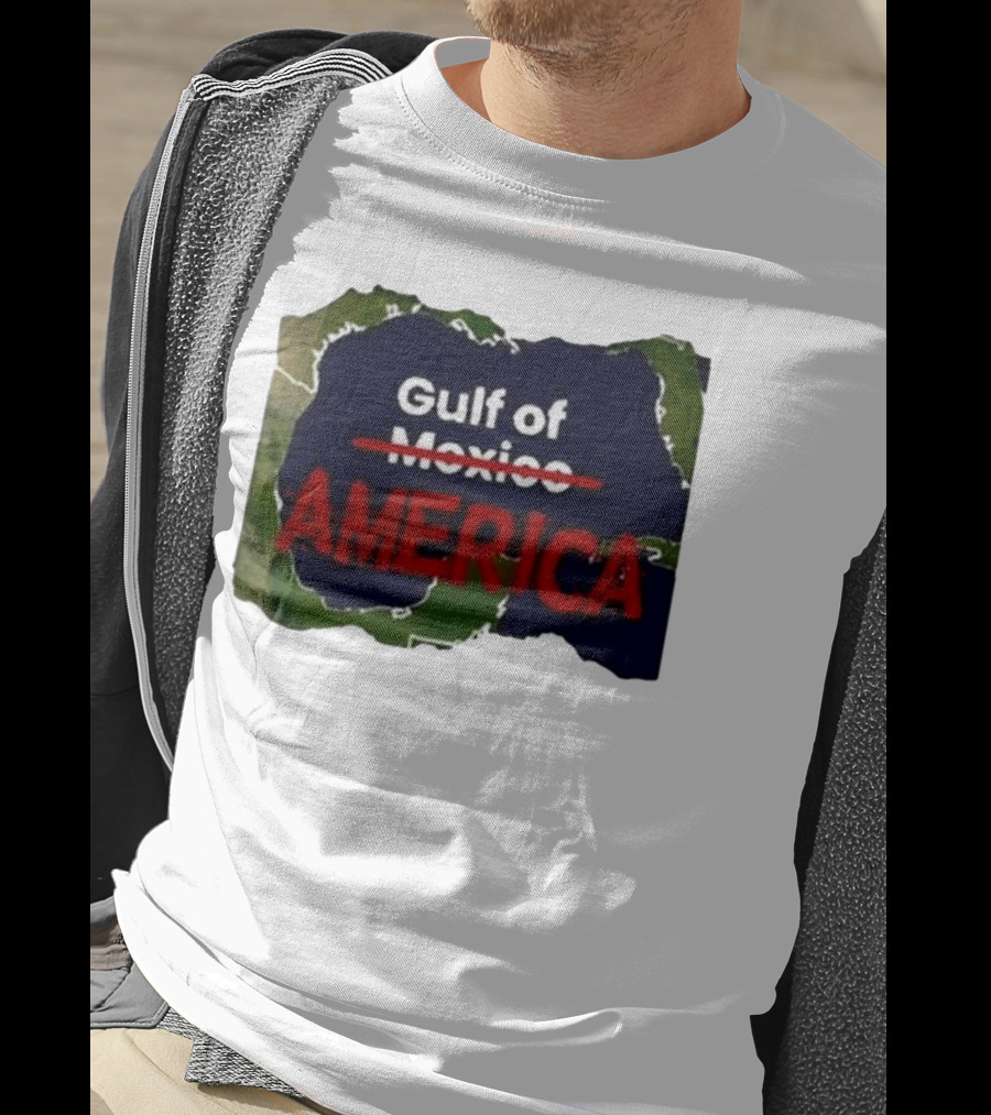 Gulf Of America Map T-Shirt