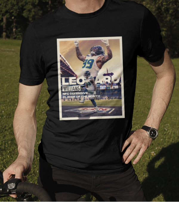 Seattle Seahawks Leonard Williams NFC Defensive Player Of The Month T-Shirt