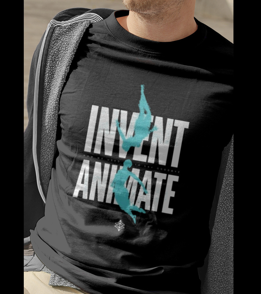 Invent Animate How We Used To Say Goodbye Falling Figures T-Shirt