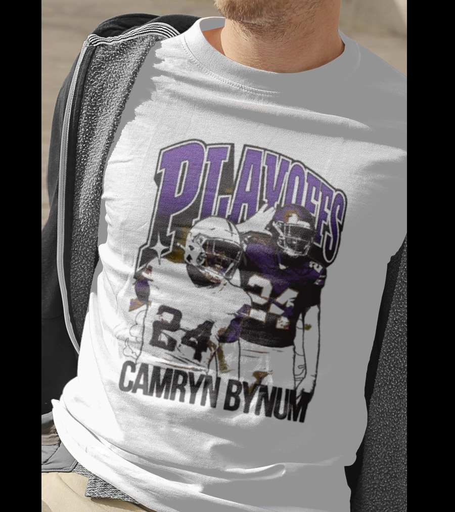 Camryn Bynum Playoffs Minnesota Vikings 24 NFL Vintage T-Shirt