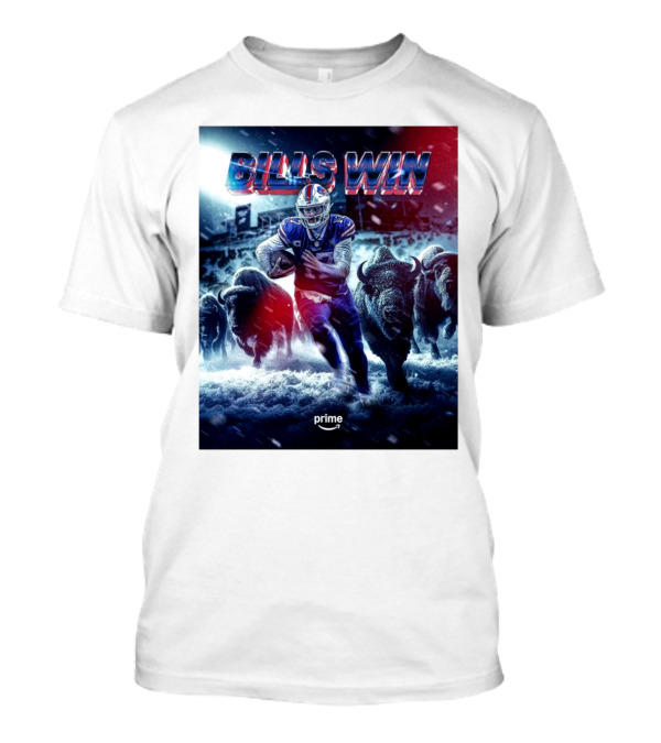 Josh Allen Buffalo Bills Win Over Denver Broncos NFL On Prime Buffalo Herd Victory T-Shirt