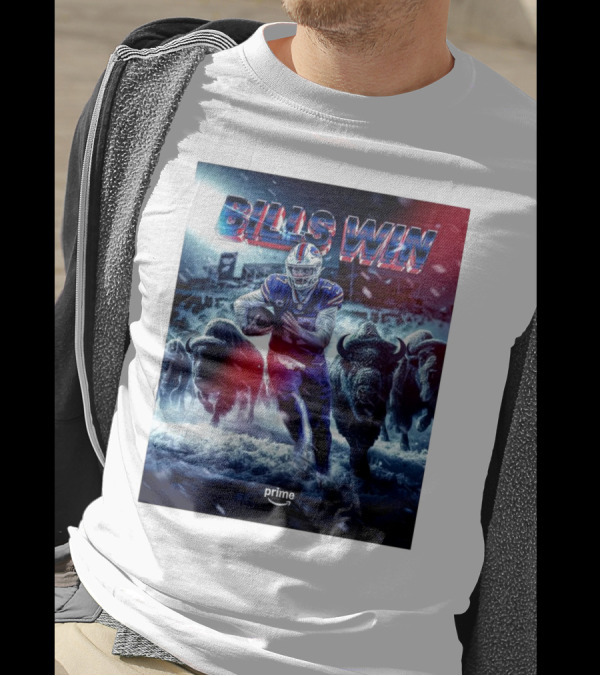 Josh Allen Buffalo Bills Win Over Denver Broncos NFL On Prime Buffalo Herd Victory T-Shirt