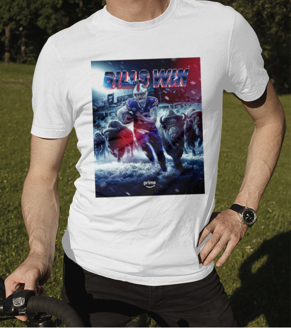 Josh Allen Buffalo Bills Win Over Denver Broncos NFL On Prime Buffalo Herd Victory T-Shirt