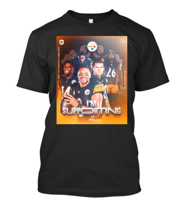 Pittsburgh Steelers I'm Supporting AFC NFL Playoffs T-Shirt