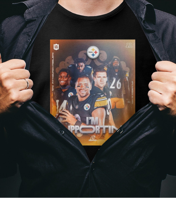 Pittsburgh Steelers I'm Supporting AFC NFL Playoffs T-Shirt