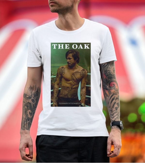 Premium T-Shirt: The Oak Handmade Tattoo And Art CO Boxer Dave Koenig T-Shirt The Oak Handmade Tattoo And Art CO Boxer Dave Koenig T-Shirt