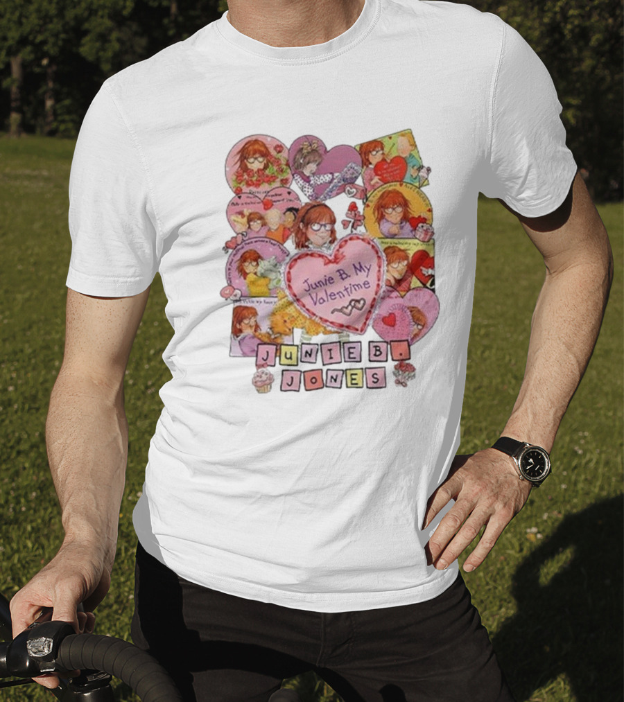 Junie B Jones My Valentine Love Hearts And Adventures T-Shirt