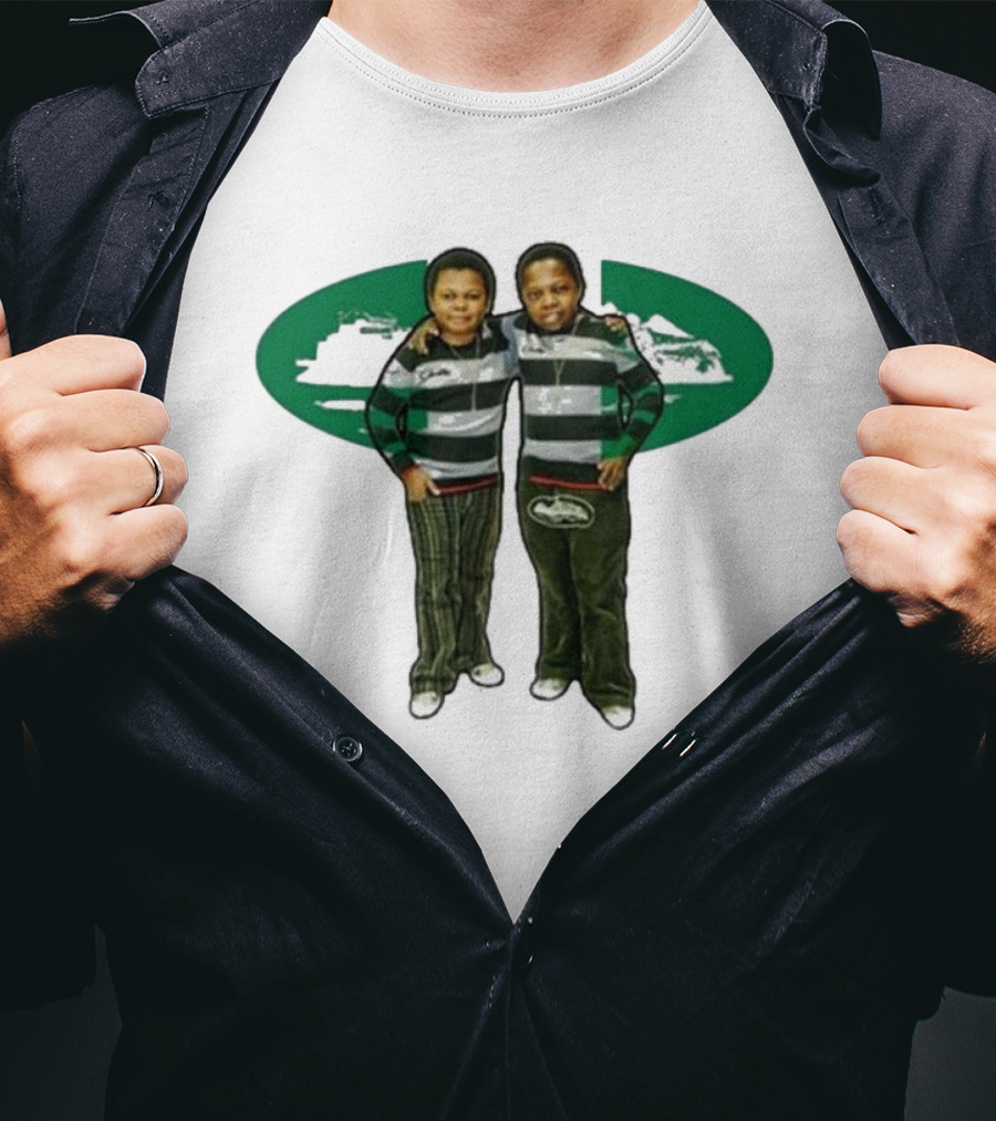 Rack00nzfr Aki And Pawpaw Nollywood Twins T-Shirt