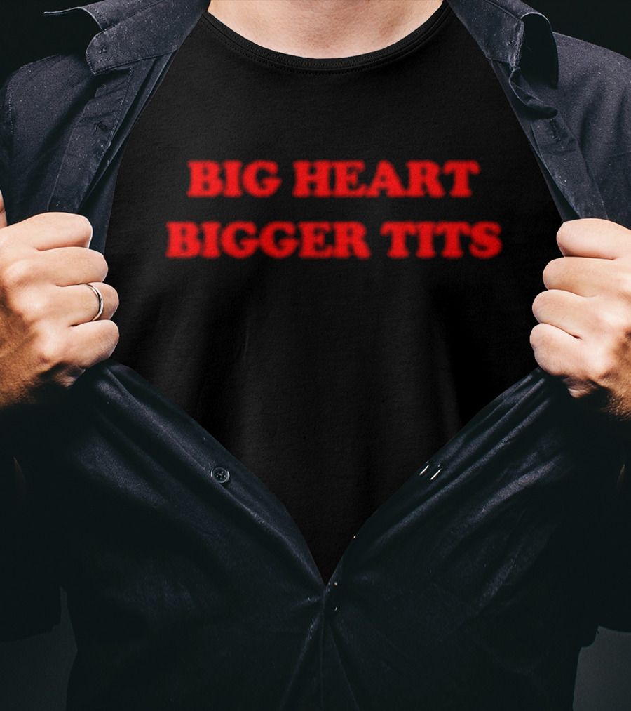 Blacvolta Big Heart Bigger Tits T-Shirt