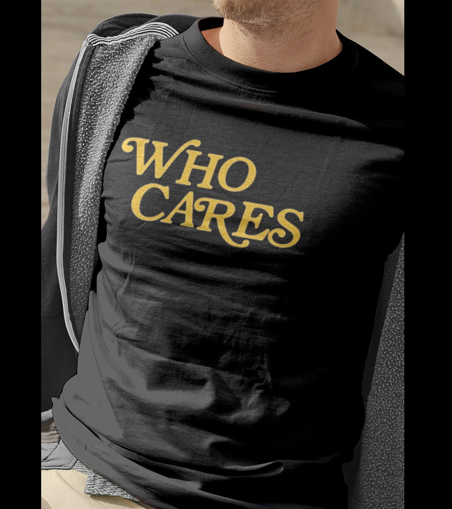 Who Cares Tucker Kraft Green Bay Packers NFL T-Shirt