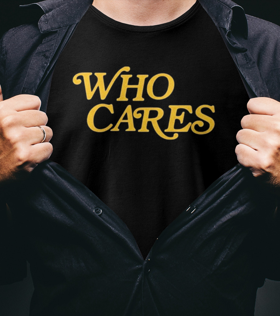 Who Cares Tucker Kraft Green Bay Packers NFL T-Shirt