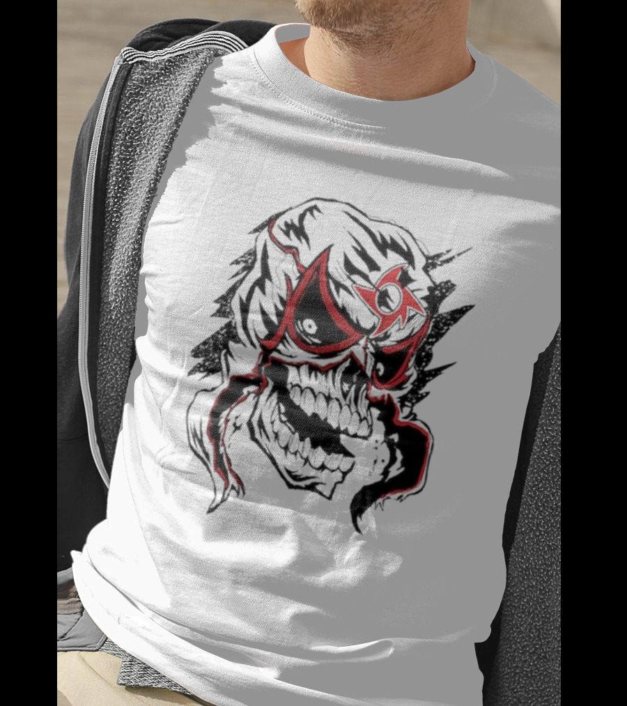 Cero Miedo Penta Mask Skull Design WWE New T-Shirt