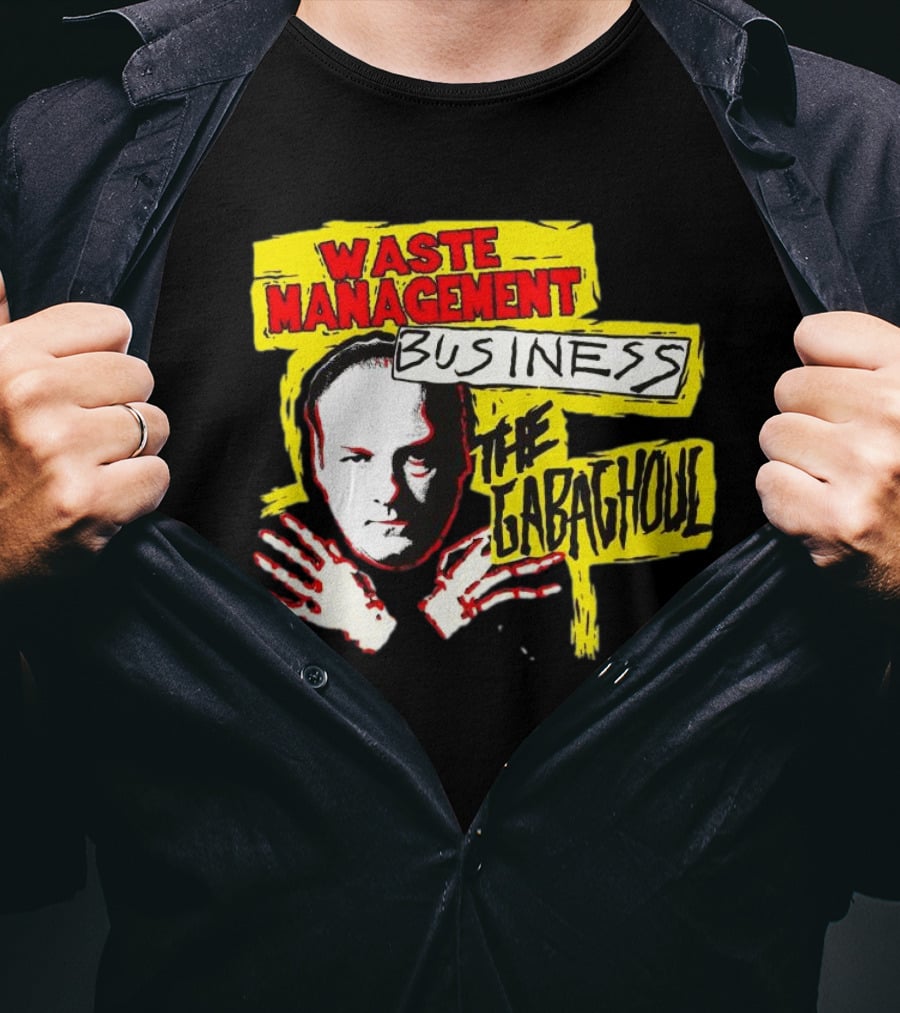Waste Management Business The Gabaghoul Mobster T-Shirt
