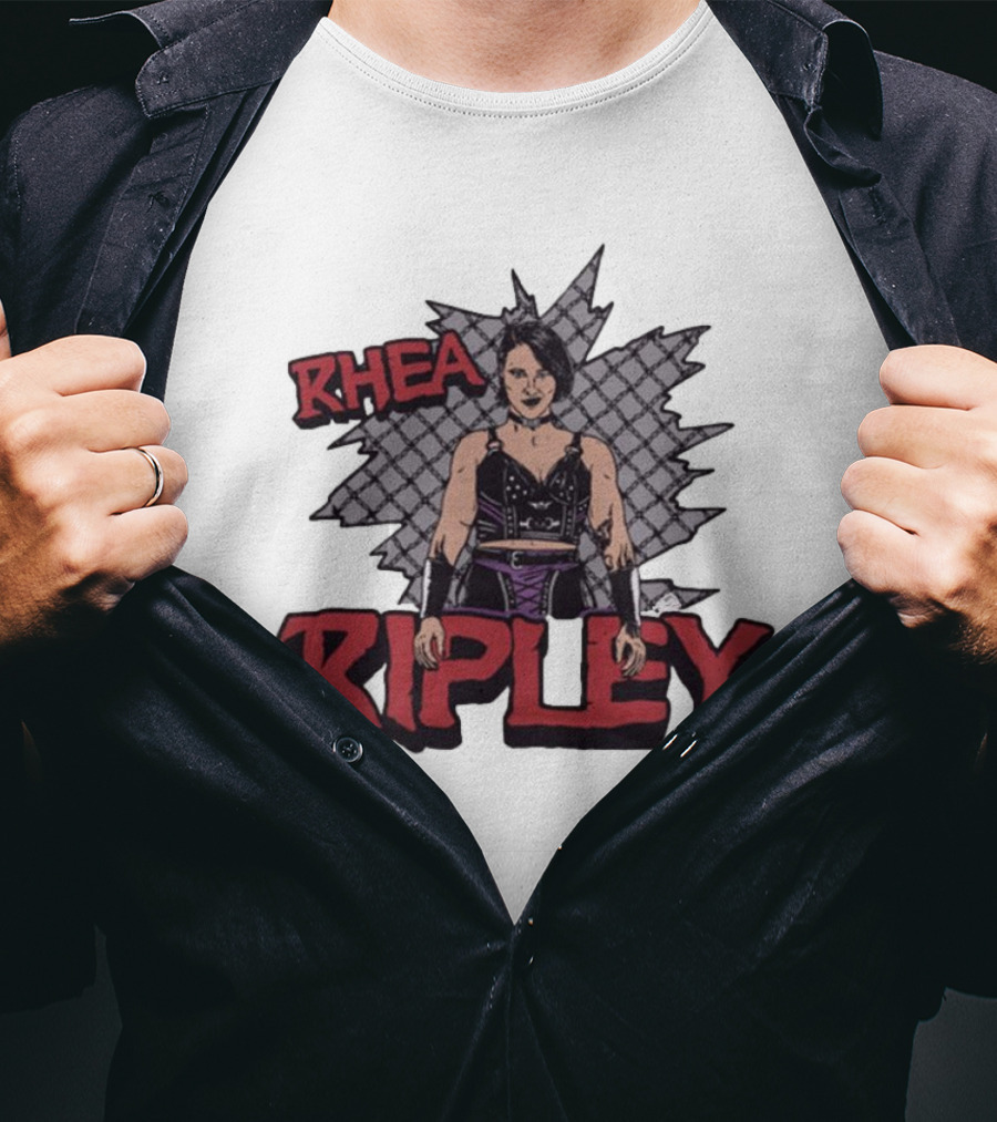 Rhea Ripley WWE Champion Graphic Performance T-Shirt