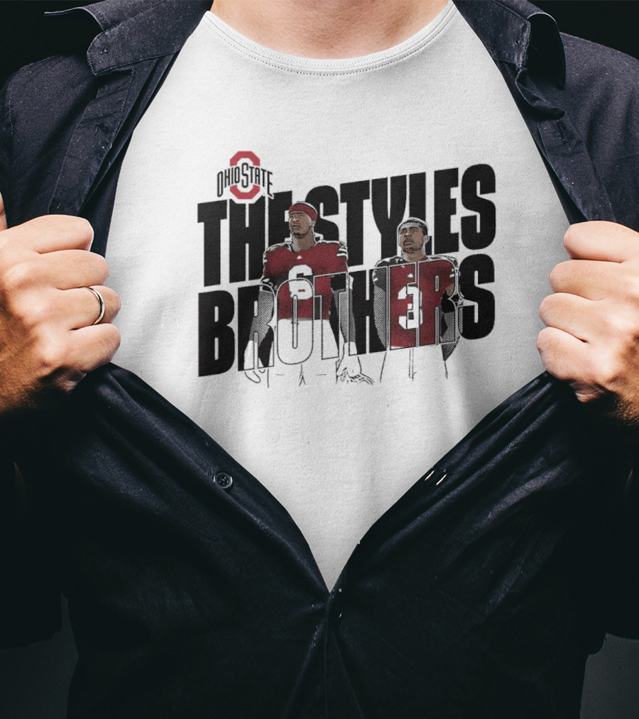 Ohio State Buckeyes The Styles Brothers Sonny Styles Lorenzo Styles Jr T-Shirt