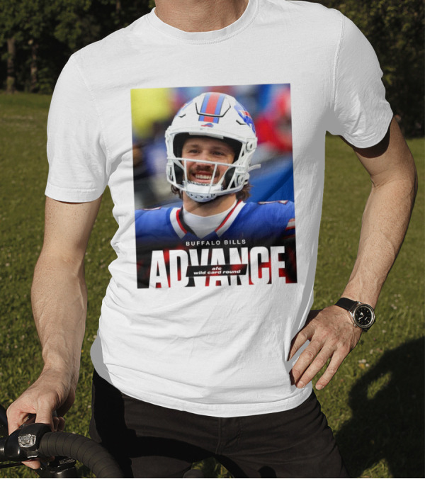 Buffalo Bills Advance AFC Wild Card Round T-Shirt