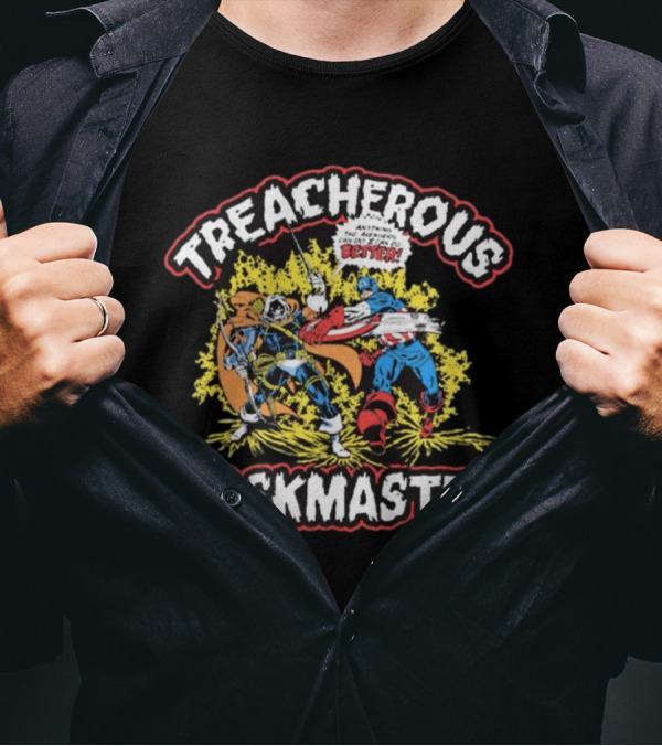 Captain America Treacherous Taskmaster Anything The Avengers Can Do I Can Do Better T-Shirt