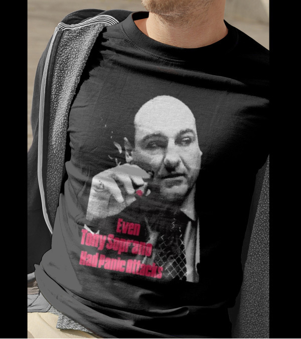 Even Tony Soprano Had Panic Attacks Iconic Image T-Shirt