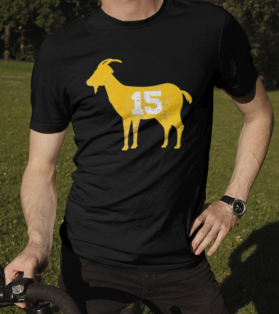 Goat 15 Yellow Silhouette Toddler Fine Jersey T-Shirt