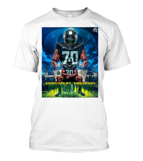 USC Star Transfer Emmanuel Pregnon Commits To Oregon Ducks Football Hayes Fawcett T-Shirt