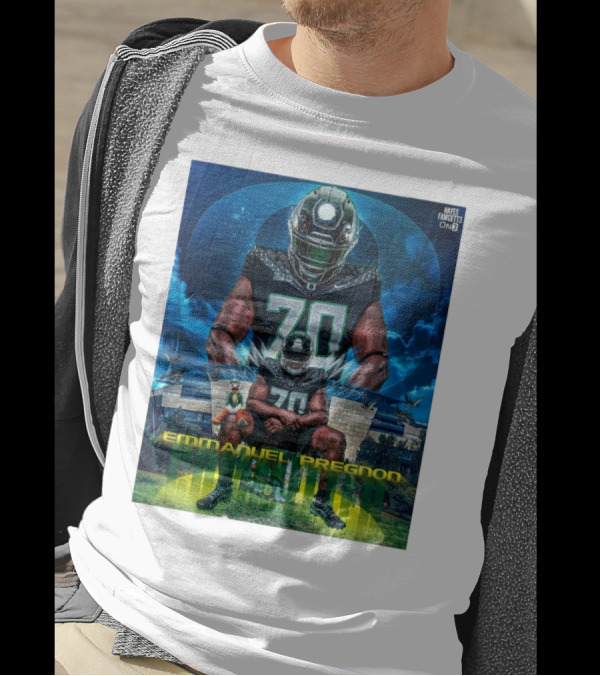 USC Star Transfer Emmanuel Pregnon Commits To Oregon Ducks Football Hayes Fawcett T-Shirt