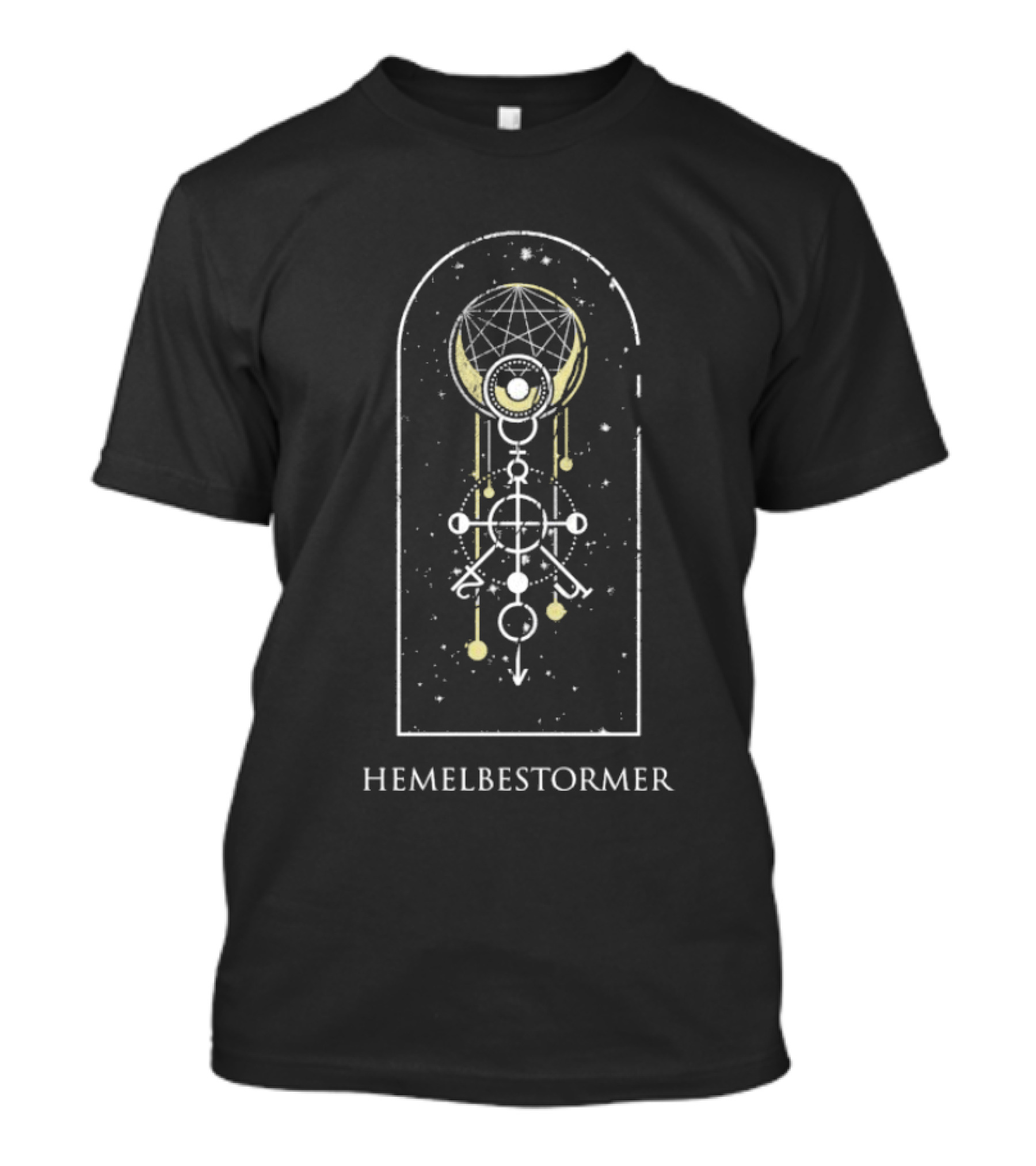 Hemelbestormer Celestial Symbols In The Radiant Veil T-Shirt