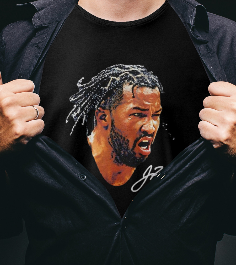 NBA Jalen Brunson Big Face Signature JB T-Shirt