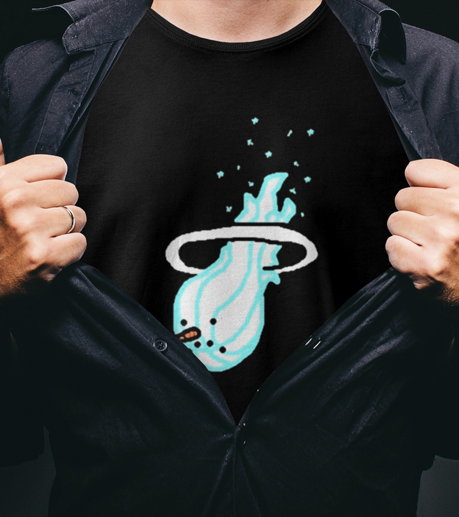 Jimmy Butler Miami Heat Icy Flame Basketball Concept T-Shirt